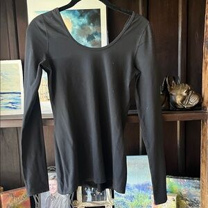 lululemon athletica Black Long Sleeve Tee